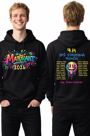 Maturantská mikina- Graffiti