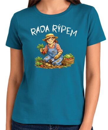 Dámske tričko - Rada rýpem