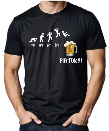 Tričko - Piatok! - PIVO