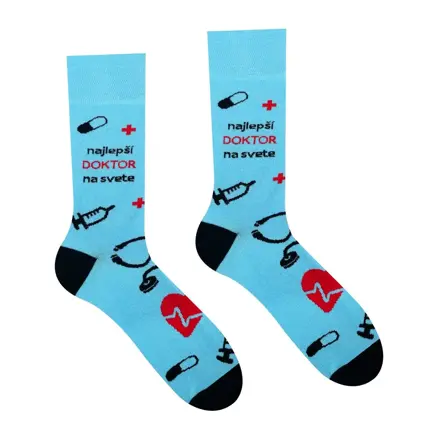 Veselé ponožky - Najlepší doktor na svete