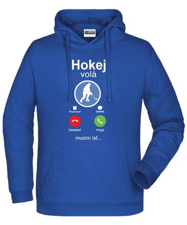 Mikina - Hokej Volá, musím ísť...