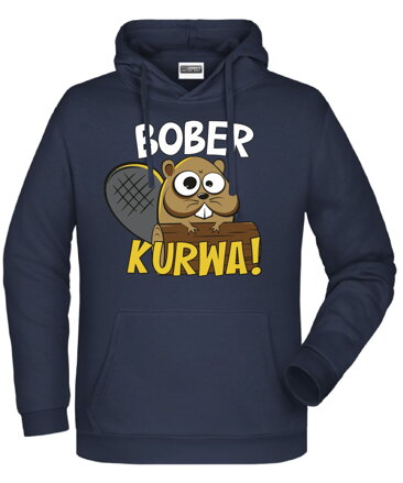 Mikina s kapucňou - Bober kurwa!