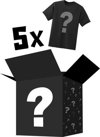 ✨Mystery Box (5ks náhodných tričiek)