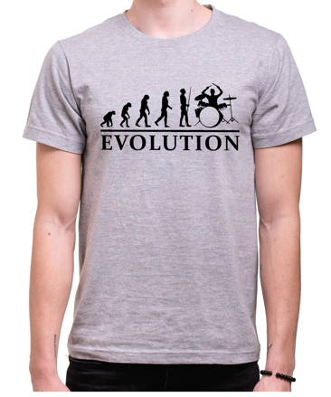 Tričko - Evolúcia Bicie (pre bubeníkov)