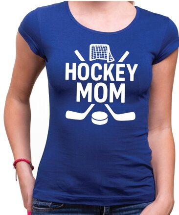 Tričko - Hockey mom - Hokejová mama
