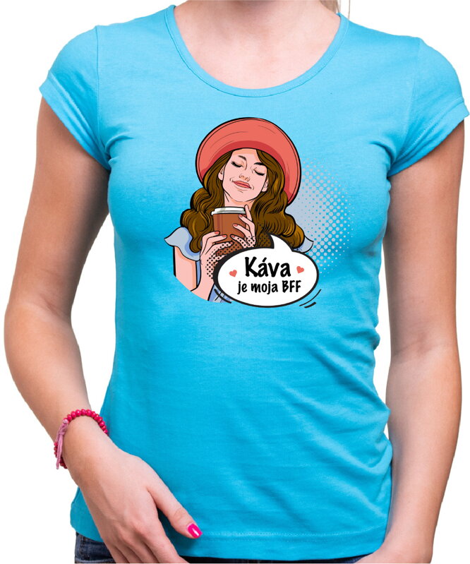 Dámské tričko - Káva BFF Dámské tričko - Káva BFF