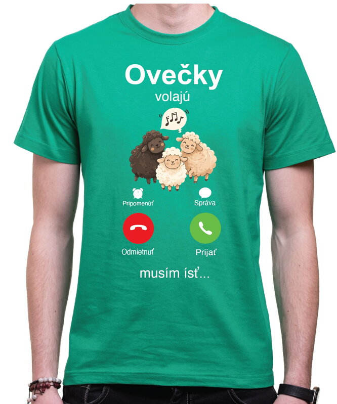 Tričko - Ovečky volajú Phone