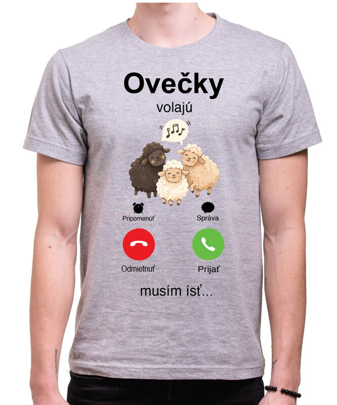 Tričko - Ovečky volajú Phone