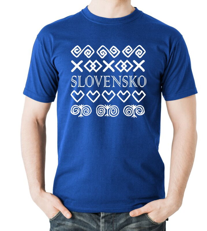 Tričko Slovensko - čičmiansky vzor Tričko Slovensko - čičmiansky vzor