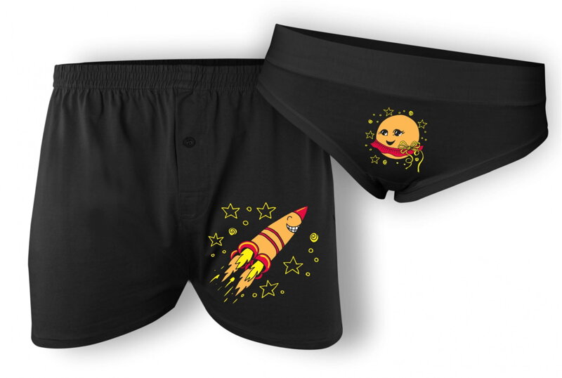 Sada trenky + nohavičky : Raketa na Venušu Sada trenky + nohavičky : Raketa na Venušu