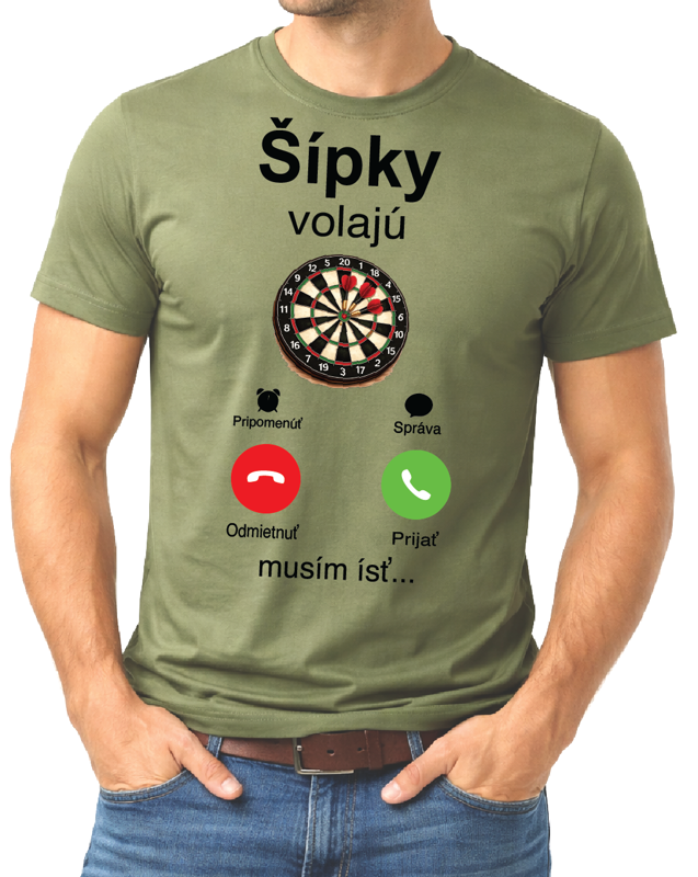 Tričko pre šípkarov - Šípky volajú, musím ísť...