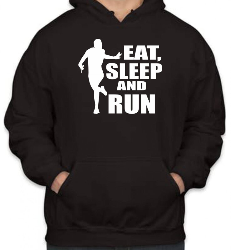 Bežecká mikina - Eat, sleep and run Bežecká mikina - Eat, sleep and run