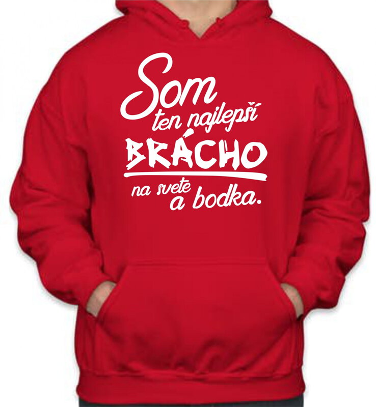 Mikina-Najlepší brácho a bodka Mikina-Najlepší brácho a bodka
