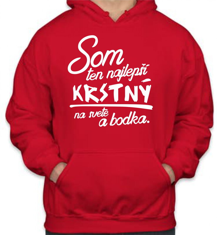 Mikina-Najlepší krstný a bodka Mikina-Najlepší krstný a bodka