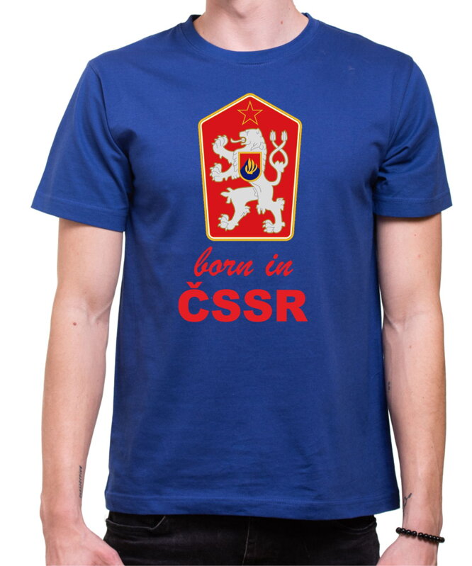 Tričko born in ČSSR Tričko born in ČSSR