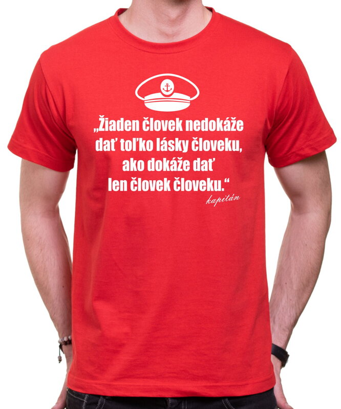 Vtipné tričko - Človek človeku Vtipné tričko - Človek človeku