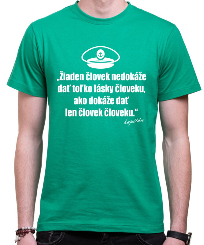 Vtipné tričko - Človek človeku Vtipné tričko - Človek človeku