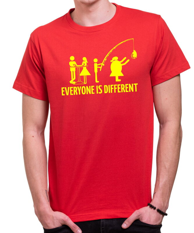 Tričko - Everyone is Different Tričko - Everyone is Different