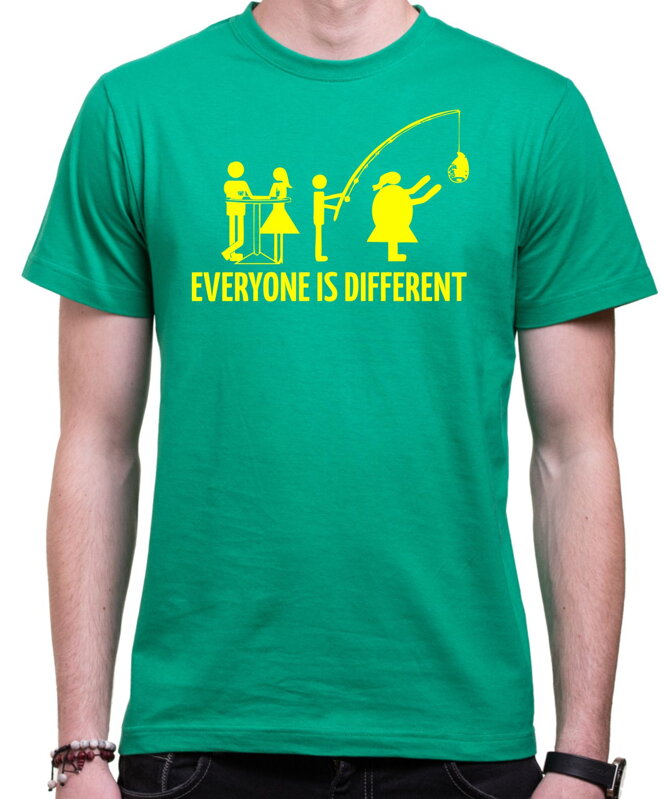 Tričko - Everyone is Different Tričko - Everyone is Different