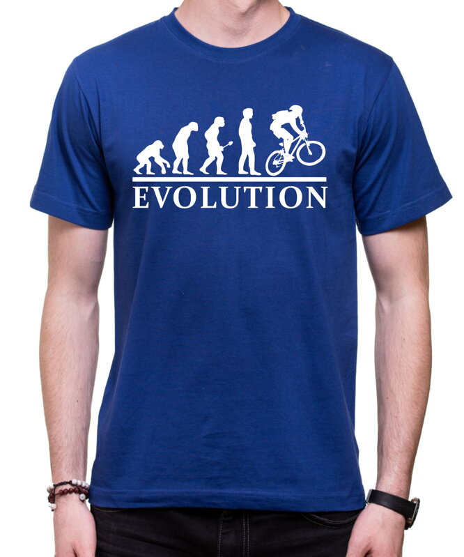 Tričko Evolúcia Bicykel Tričko Evolúcia Bicykel