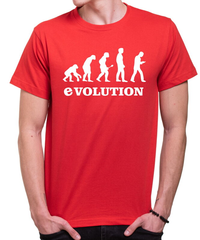 Tričko Smartphone evolúcia Tričko Smartphone evolúcia