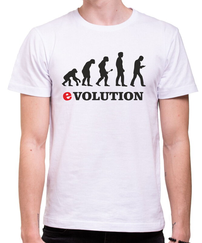 Tričko Smartphone evolúcia