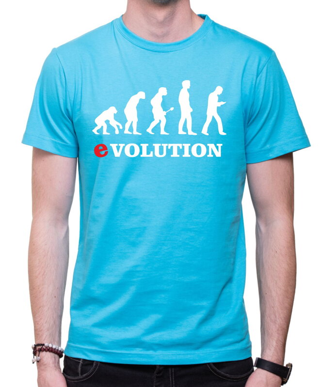 Tričko Smartphone evolúcia Tričko Smartphone evolúcia