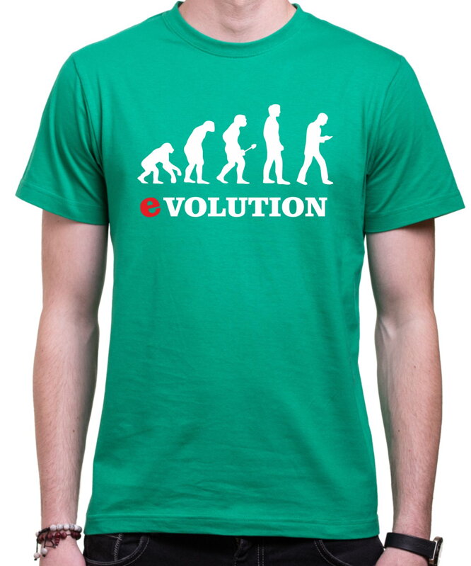 Tričko Smartphone evolúcia Tričko Smartphone evolúcia