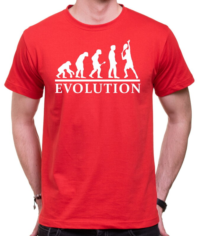 Tričko Evolúcia Tenis Tričko Evolúcia Tenis