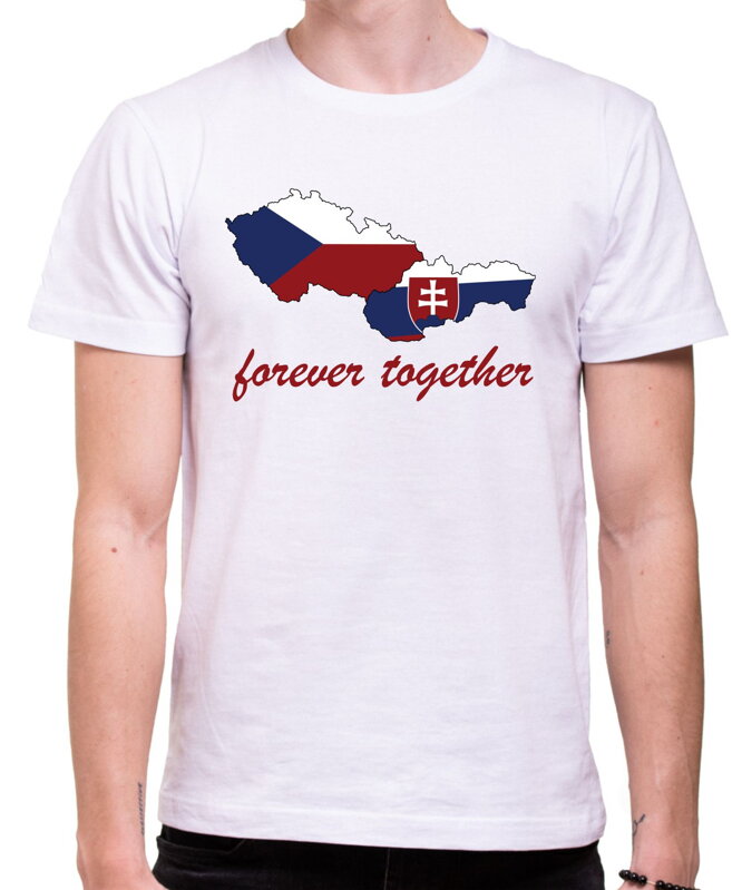 Tričko Forever together Československo