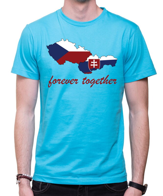 Tričko Forever together Československo Tričko Forever together Československo
