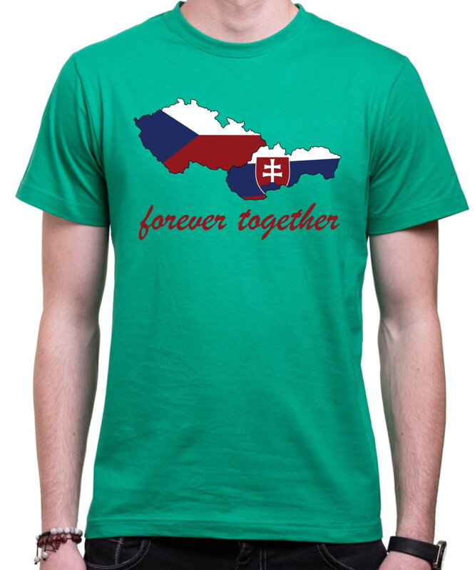 Tričko Forever together Československo Tričko Forever together Československo