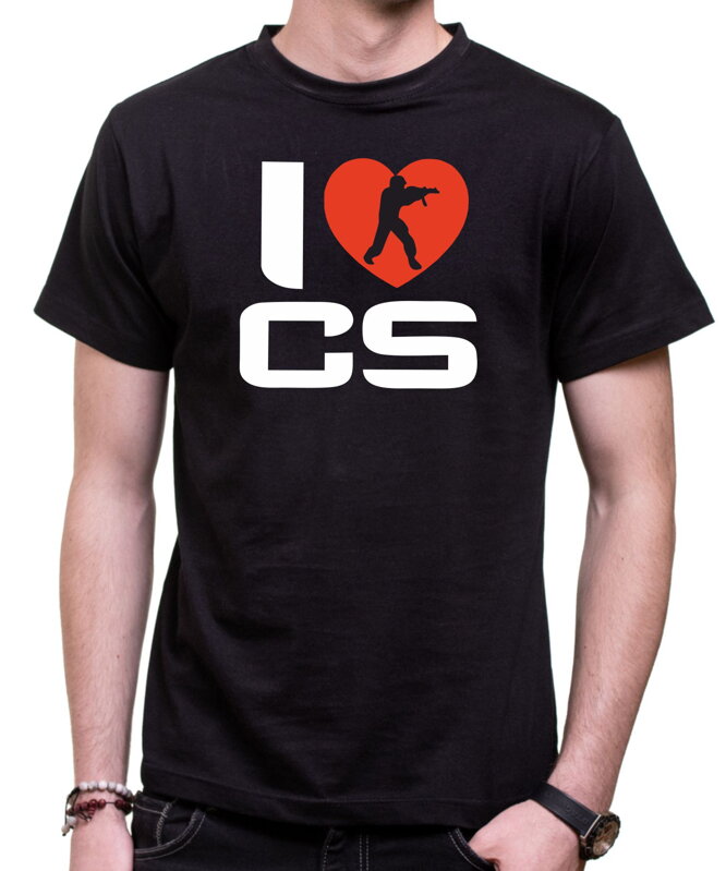 Tričko I love CS Tričko I love CS