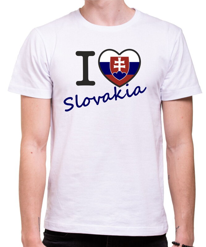 Tričko - I love Slovakia (pánske - dámske) Tričko - I love Slovakia (pánske - dámske)