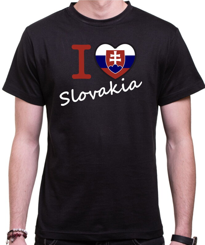Tričko - I love Slovakia (pánske - dámske) Tričko - I love Slovakia (pánske - dámske)