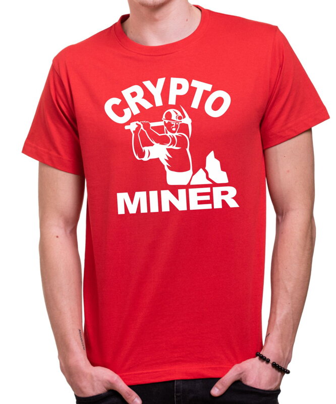 Krypto tričko - Crypto miner Krypto tričko - Crypto miner