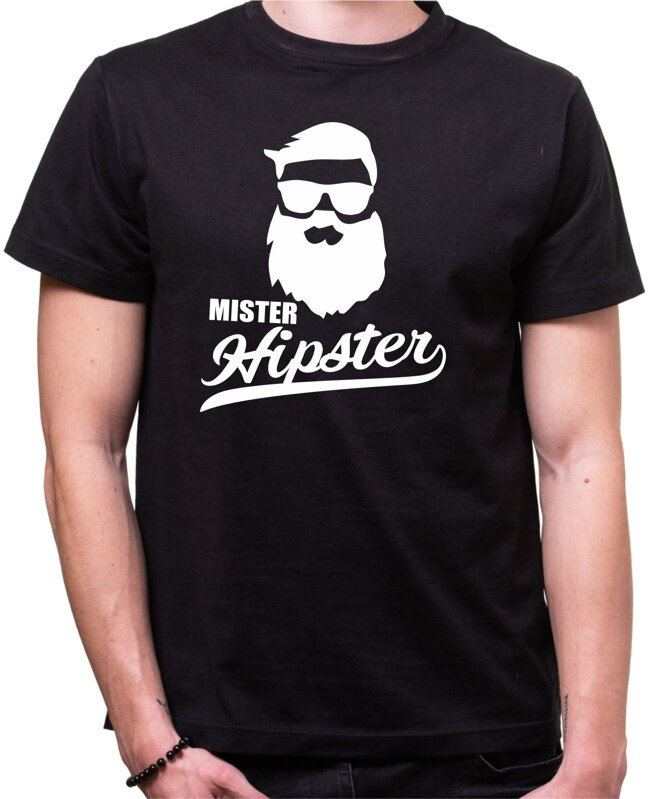 Hipsterské tričko - MISTER HIPSTER Hipsterské tričko - MISTER HIPSTER
