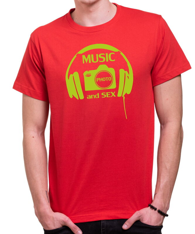 Tričko music, photo and sex Tričko music, photo and sex