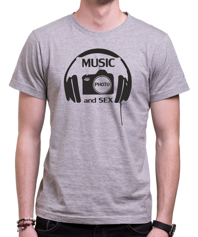 Tričko music, photo and sex Tričko music, photo and sex