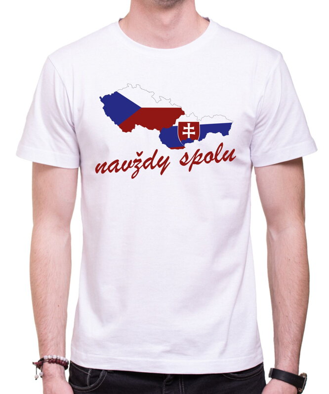Tričko Navždy spolu Československo Tričko Navždy spolu Československo
