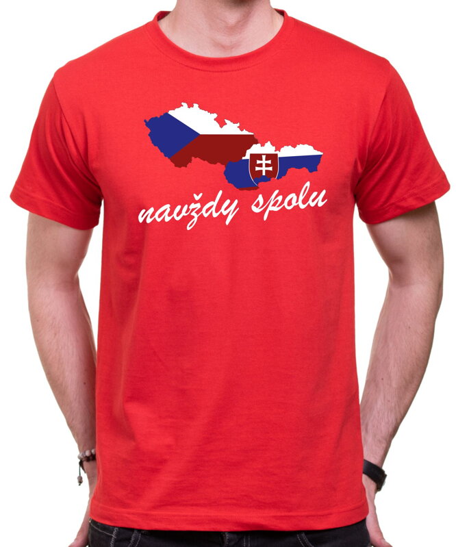 Tričko Navždy spolu Československo Tričko Navždy spolu Československo