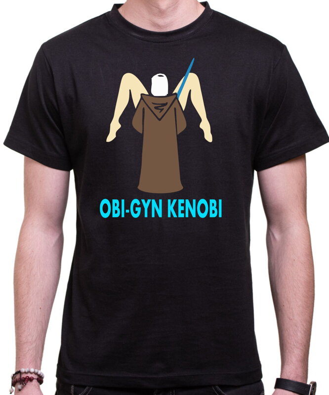 Tričko - Obi-Gyn Kenobi
