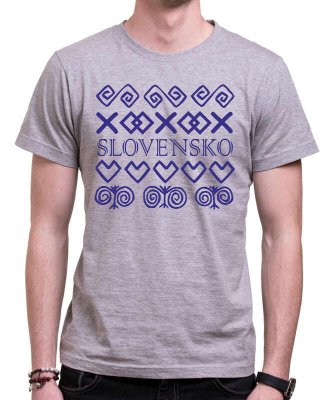 Tričko Slovensko - čičmiansky vzor Tričko Slovensko - čičmiansky vzor