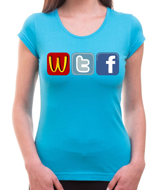 Dámske tričko - WTF Social sites Dámske tričko - WTF Social sites