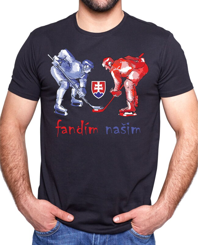 Tričko - Fandím našim Tričko - Fandím našim