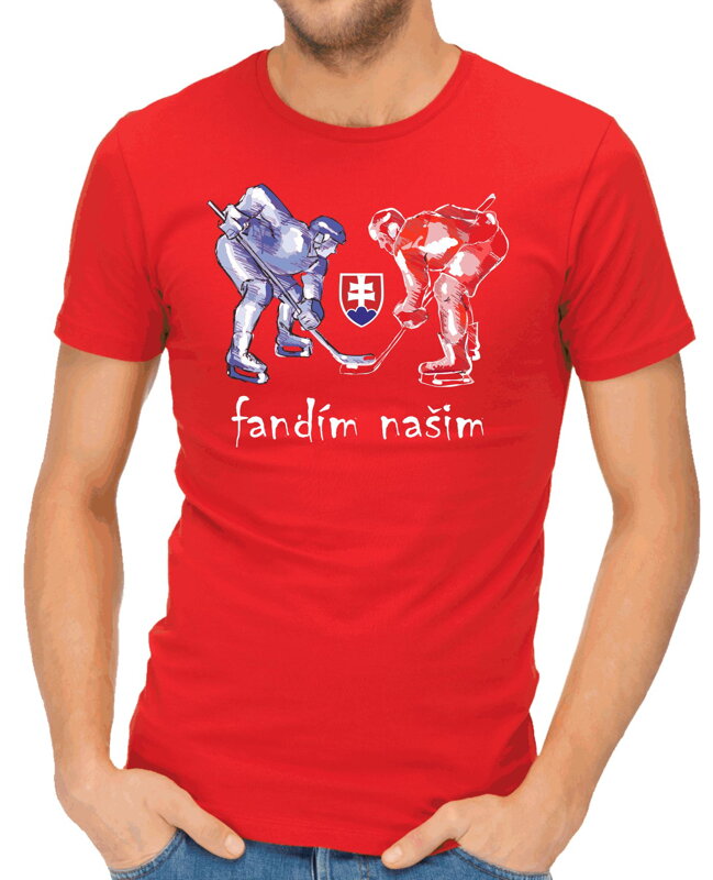 Tričko - Fandím našim Tričko - Fandím našim