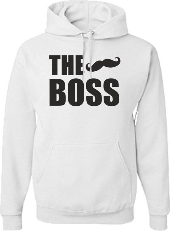 Pánska/dámska mikina The Boss/The Real Boss