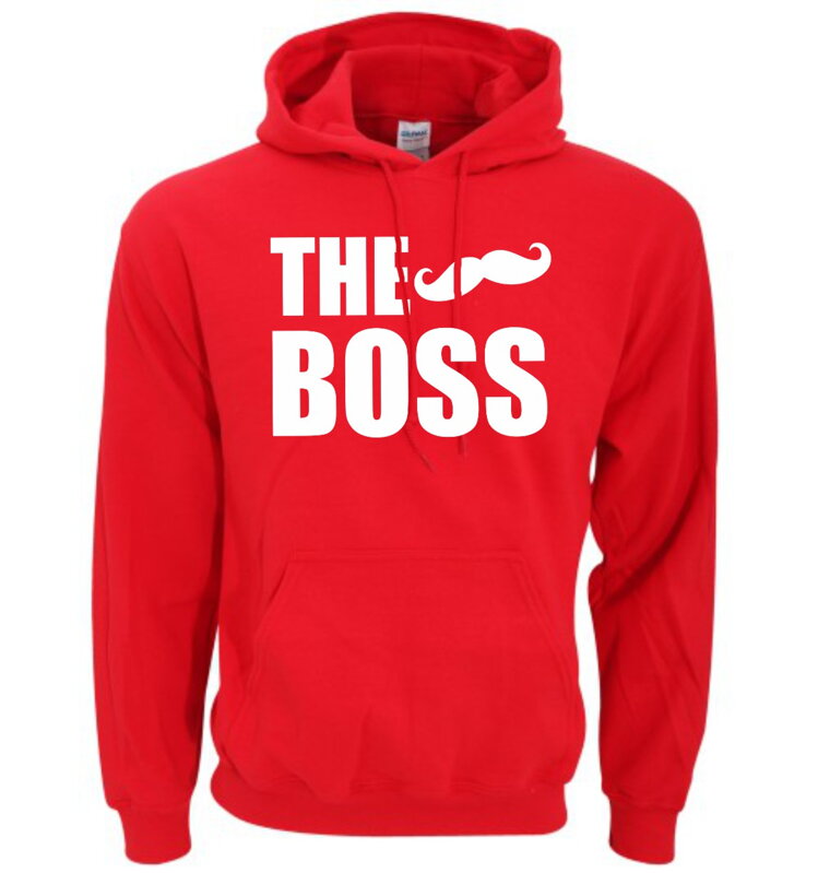 Pánska/dámska mikina The Boss/The Real Boss