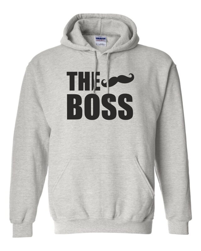Pánska/dámska mikina The Boss/The Real Boss