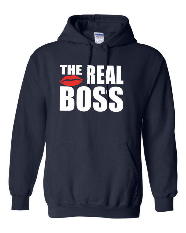 Pánska/dámska mikina The Boss/The Real Boss
